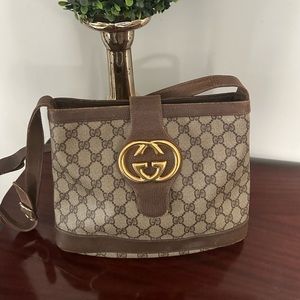 Gucci Authentic 80’s Vintage Bag /Cross Listing